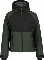 Icepeak vyriška slidinėjimo striukė EBERN, tamsiai žalia. Kurtki narciarskie i snowboardowe męskie Brugi, m, bez wzorów, bez kaptura, narciarskie. Za 425.60 zł.