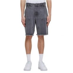 Szorty Urban Classics Open Edge Two Knee. Szare szorty męskie Urban Classics, bez wzorów, z bawełny. Za 198.50 zł.