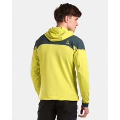 Bluza z kapturem Kilpi Memphis. Zielone bluzy nierozpinane męskie Kilpi, m, bez wzorów, z materiału, z kapturem. Za 267.13 zł.