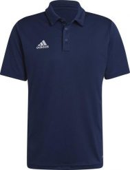 Adidas Koszulka męska adidas Entrada 22 Polo granatowa XXXL. Koszulki polo męskie ADIDAS, m, bez wzorów, bez kołnierzyka, bez ramiączek. Za 67.18 zł.