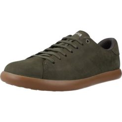 Buty CAMPER K101003 009 Zielony. Zielone buty trekkingowe męskie Camper, bez wzorów, ze skóry, sportowe, bez obcasa, bez zapięcia. Za 574.79 zł.