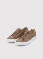 PAKO LORENTE – Beżowe sneakersy męskie. Brązowe buty sportowe na co dzień męskie Pako Lorente, m, bez wzorów, z zamszu, sportowe, bez ramiączek, bez kaptura. Za 279.99 zł.