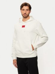 Hugo Bluza Daratschi214 50458700 Beżowy Regular Fit. Brązowe bluzy nierozpinane męskie Hugo, m, bez wzorów, z bawełny, bez ramiączek, bez kaptura. Za 289.99 zł.