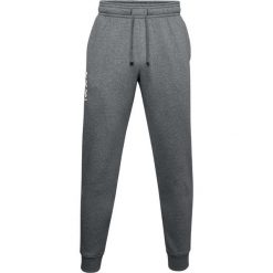 Spodnie Do Joggingu Męskie Polar Z Powtarzającym Się Logo Rival. Szare bluzy z polaru męskie Under Armour, m, bez wzorów, z dresówki, bez ramiączek, bez kaptura. Za 213.99 zł.