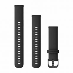 Bransoleta z szybkim zapięciem Garmin 18 mm. Czarne zegarki sportowe Garmin. Za 195.00 zł.