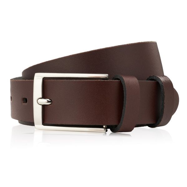 Pasek męski 110 cm brązowy PAOLO PERUZZI PG-03-BRS-110. Brązowe paski męskie Paolo Peruzzi, bez wzorów, z jeansu, eleganckie. Za 49.00 zł.