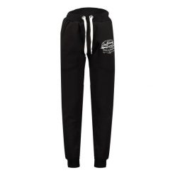 Spodnie dresowe męskie Geographical Norway Merci EO/PR 100 B67 czarne. Czarne spodnie dresowe męskie Geographical Norway, bez wzorów, z dresówki. Za 129.00 zł.