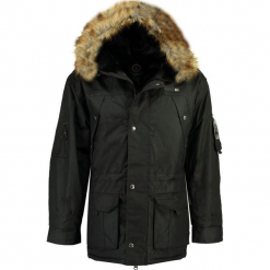 Parka "Airstop" w kolorze czarnym. Czarne parki męskie Canadian Peak. W wyprzedaży za 386.95 zł.