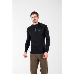 Astro - męska koszulka 100% wełna merino z zamkiem (195 g/m²). Czarne bielizna termoaktywna męska WOOLONA, l, bez wzorów, z wełny, bez ramiączek, trekkingowe. W wyprzedaży za 324.00 zł.