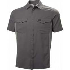 Helly Hansen Koszula Męska Seidr Hybrid Shirt, Charcoal Xl. Szare koszule męskie Helly Hansen, z materiału, sportowe. Za 315.00 zł.