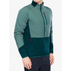 Kurtka hybrydowa męska CMP Orbix. Zielone kurtki męskie CMP, m, bez wzorów, sportowe, bez ramiączek, bez kaptura. Za 472.49 zł.