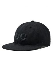 DC Czapka z daszkiem ADYHA04139 Czarny. Czarne czapki męskie DC, bez wzorów, z materiału. Za 139.99 zł.