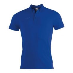 Koszulka polo do tenisa męska Joma Bali II. Niebieskie koszulki polo męskie Joma, l, bez wzorów, sportowe, bez kołnierzyka, bez ramiączek. W wyprzedaży za 118.20 zł.