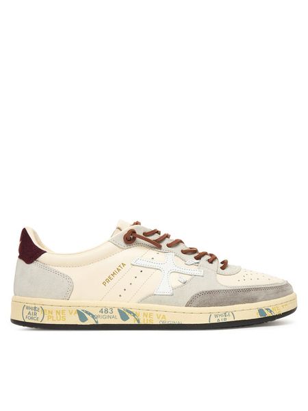 Premiata Sneakersy BSKT CLAY VAR 7616 Biały. Białe buty sportowe na co dzień męskie Premiata, m, bez wzorów, ze skóry, bez ramiączek, bez kaptura. Za 1,249.00 zł.