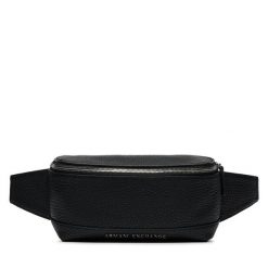 Nerka Armani Exchange. Czarne saszetki męskie Armani Exchange, bez wzorów, małe. Za 289.99 zł.