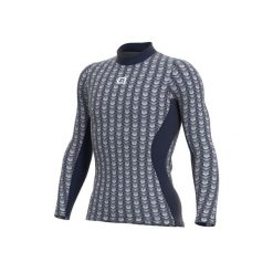 Koszulka termoaktywna męska Alé Cycling Cubes. Niebieskie bielizna termoaktywna męska ALÉ CYCLING, m, bez wzorów, bez ramiączek, rowerowe. W wyprzedaży za 231.99 zł.