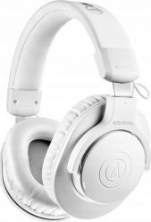 Słuchawki Audio Technica ATH-M20XBTWH headphones (white, USB-C, 3.5 mm jack). Białe słuchawki bluetooth Audio-Technica. Za 566.46 zł.
