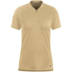 Polo Jako Pro Casual. Brązowe koszulki polo męskie Jako, bez wzorów, casualowe, bez kołnierzyka, bez ramiączek. Za 262.50 zł.