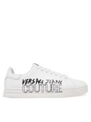Versace Jeans Couture Sneakersy 78YA3SKC Biały. Białe buty sportowe na co dzień męskie Versace Jeans Couture, m, bez wzorów, z jeansu, bez ramiączek, bez kaptura. Za 609.99 zł.