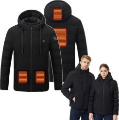 Mozos MOZOS HJ3-L podgrzewana kurtka unisex L. Kurtki męskie Mozos, l, bez wzorów, bez ramiączek, bez kaptura. Za 214.73 zł.