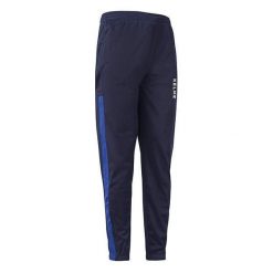 Kelme Pantalón Largo Lince Marino Unisex. Niebieskie spodnie dresowe męskie Kelme, bez wzorów, z dresówki. W wyprzedaży za 96.05 zł.