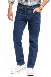 MUSTANG TRAMPER TAPERED MĘSKIE SPODNIE JEANSOWE JEANSY DENIM BLUE 1014044 5000 980, W31 L34. Niebieskie spodnie na co dzień męskie Mustang, bez wzorów, z bawełny, eleganckie, długie. Za 219.99 zł.