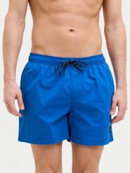 Jack & Jones Szorty kąpielowe Maui 12272776 Niebieski Regular Fit. Niebieskie kąpielówki męskie Jack & Jones, bez wzorów, z syntetyku. Za 79.99 zł.