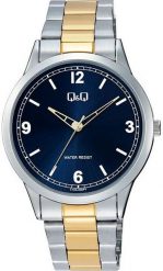 Zegarek Q&Q C10A-056P męski klasyczny niebieska tarcza cyfry . Niebieskie zegarki męskie Q&Q. Za 129.00 zł.