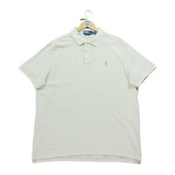 Second life - Krótki rękaw męskie polo beżowe - Stan bardzo dobry. Brązowe koszulki polo męskie Ralph Lauren, m, bez wzorów, sportowe, bez kołnierzyka, bez ramiączek. Za 114.17 zł.