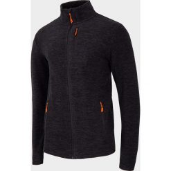 Polar męski. Brązowe bluzy z polaru męskie 4f, m, bez wzorów, z polaru, bez ramiączek, bez kaptura. W wyprzedaży za 129.99 zł.
