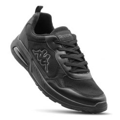 Buty sportowe męskie Kappa TURPIN. Czarne buty sportowe na co dzień męskie Kappa, m, bez wzorów, casualowe, bez ramiączek, bez kaptura. Za 159.00 zł.