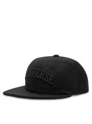 Converse Czapka z daszkiem Premium Baseball Cap 10026667-A01 Czarny. Czarne czapki męskie Converse, bez wzorów, z materiału. Za 139.99 zł.