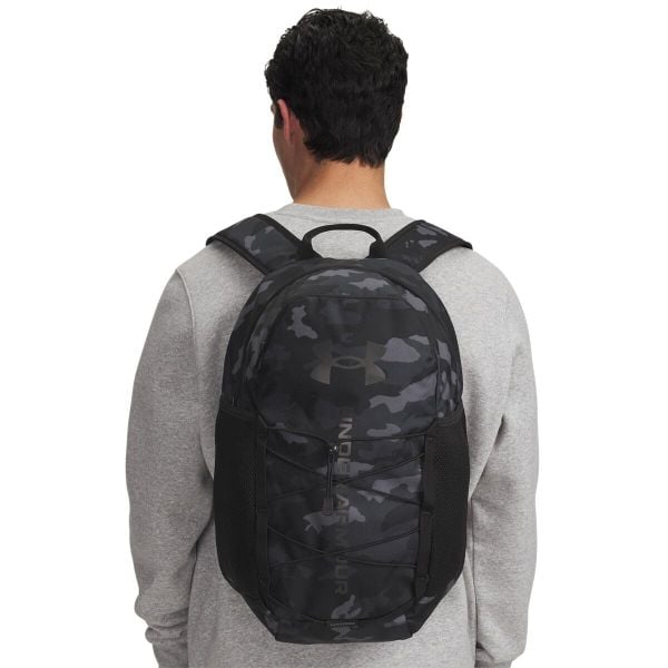 Plecak UA Hustle Sport 6.0 Under Armour 6000397. Czarne plecaki męskie Under Armour, bez wzorów. W wyprzedaży za 106.99 zł.