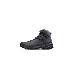 Buty trekkingowe Mammut Mercury IV Mid GTX nubuck Terracare Gore‑Tex Vibram®. Czarne buty trekkingowe męskie Mammut, bez wzorów, z gore-texu, bez zapięcia, wspinaczkowe, gore-tex. Za 741.45 zł.