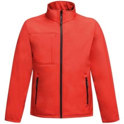 Męski Softshell Octagon II. Czarne kurtki softshell męskie Regatta, m, bez wzorów, z softshellu, bez kaptura, trekkingowe. Za 214.99 zł.