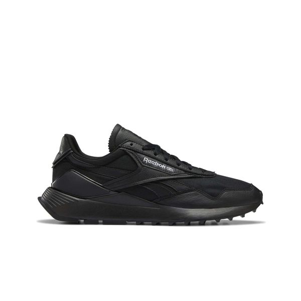 Klasyczne skórzane trenery Reebok Classics Legacy AZ. Czarne sztyblety męskie Reebok, z materiału, bez obcasa, bez zapięcia. Za 358.00 zł.