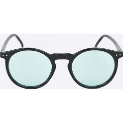Selected - Okulary Sunday. Brązowe okulary przeciwsłoneczne męskie Selected, z materiału. W wyprzedaży za 99.90 zł.