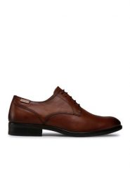 Pikolinos Półbuty M7J-4187 Brązowy. Brązowe eleganckie półbuty męskie Pikolinos, ze skóry, wizytowe, bez obcasa, bez zapięcia. Za 429.99 zł.
