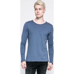 Sublevel - Longsleeve. Szare koszulki męskie z długim rękawem Sublevel, z bawełny, z okrągłym kołnierzem, z długim rękawem. W wyprzedaży za 24.90 zł.