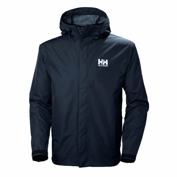 Kurtka Helly Hansen seven j. Niebieskie kurtki męskie Helly Hansen, m, bez wzorów, sportowe, bez ramiączek, bez kaptura. Za 419.99 zł.