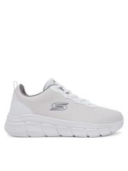 Skechers Sneakersy Bobs B Flex-Icy Edge 118109/W Biały. Białe buty sportowe na co dzień męskie Skechers, m, bez wzorów, z materiału, bez ramiączek, bez kaptura. Za 159.99 zł.