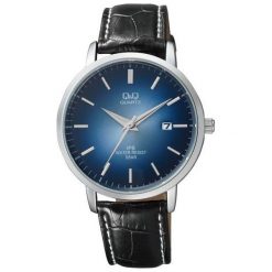 Zegarek Q&Q Męski Klasyczny QZ06-302 Silver & Blue. Zegarki męskie marki Q&Q. Za 139.00 zł.