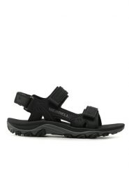 Merrell Sandały Huntington Sport Convert J036871 Czarny. Czarne sandały męskie Merrell, ze skóry, bez zapięcia. Za 259.99 zł.