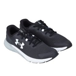 Męskie Buty Do Biegania Charged Rogue 3. Czarne buty trekkingowe męskie Under Armour, bez wzorów, bez zapięcia, do biegania. Za 392.99 zł.