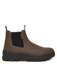 Napapijri Sztyblety NP0A893A Brązowy. Brązowe sztyblety męskie Napapijri, ze skóry, bez obcasa, bez zapięcia. Za 649.99 zł.