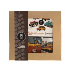 EP09 Dziewiątka — paczka (Zawartość paczki: koszulka - torba - kubek - słodycze; Rozmiar koszulki / bluzy: L (męska); Kolor koszulki / bluzy: jasnosza. Brązowe bluzy nierozpinane męskie nikiniki, l, bez wzorów, z bawełny, bez ramiączek, bez kaptura. Za 169.00 zł.