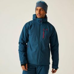 Kurtka narciarska męska z membraną Eagle III Dare 2b. Niebieskie kurtki narciarskie i snowboardowe męskie Dare 2B, na zimę, m, bez wzorów, z tkaniny, bez kaptura, narciarskie. W wyprzedaży za 499.99 zł.