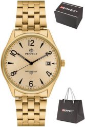 Zegarek Perfect M141T-08 męski klasyczny czytelny 42 mm . Zegarki męskie Perfect. Za 129.00 zł.