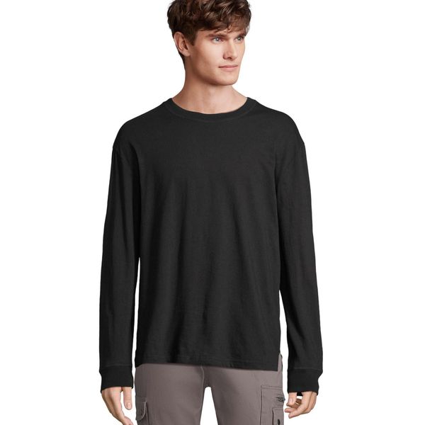 Koszulka Z Długim Rękawem Unisex Pioneer Dla Dorosłych. Brązowe koszulki męskie z długim rękawem SOL'S, l, bez wzorów, sportowe, bez kołnierzyka, bez ramiączek. Za 68.99 zł.