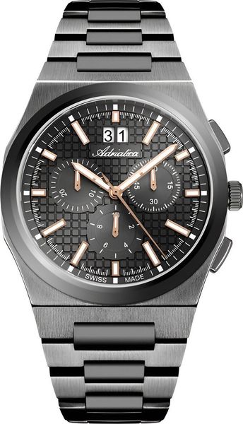 Zegarek Adriatica Zegarek męski Adriatica A8326.S1R6CH szary. Szare zegarki męskie Adriatica. Za 1,480.00 zł.